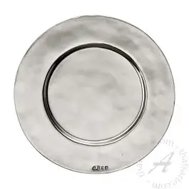 cosi tabellini Charger Plate 新品 日本未発売 Pewter Charger Plate Sebino Cosi Tabellini - thatsArte.com