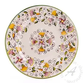 Tulipano Classico Salad & Dessert Plate, Purple (add personalization)
