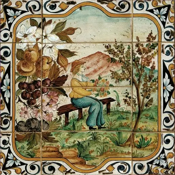 Tile Panel Four Seasons Spring main product photo
