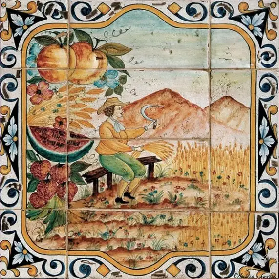 Tile Panel Four Seasons Summer main product photo