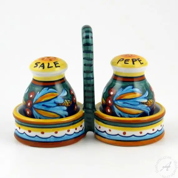 Handmade pottery Handmade Ceramic Salt & Pepper Shaker