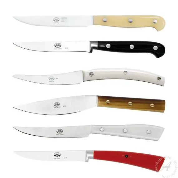 Steak & Table Knives Lucite Handles - Set of 6 main product photo