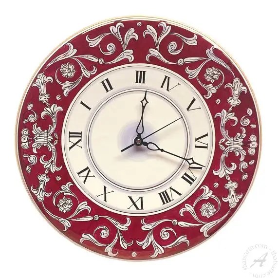 Wall Clock Ricco Deruta Gold Lustre main product photo