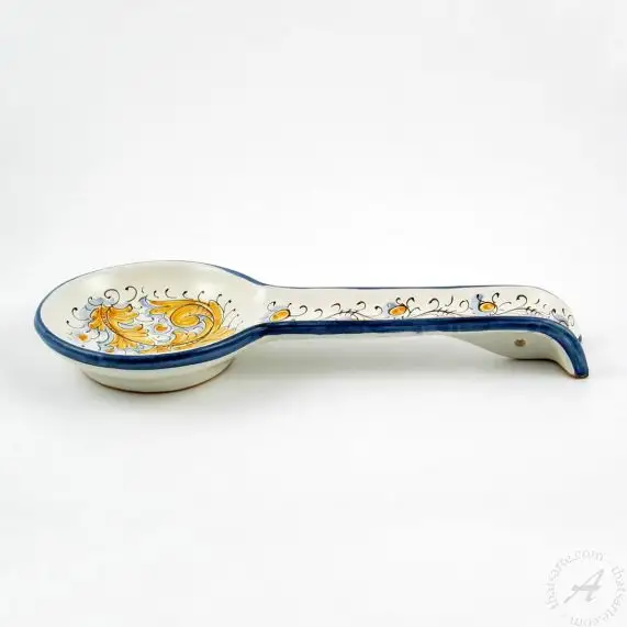 Spoon Rest Arabesco Yellow