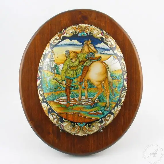 Oval Plaque The Knight main product photo