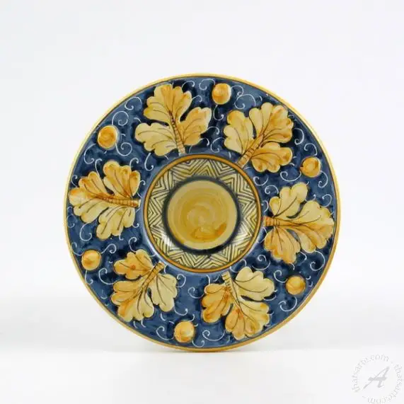 Plate with Raised Leaves main product photo