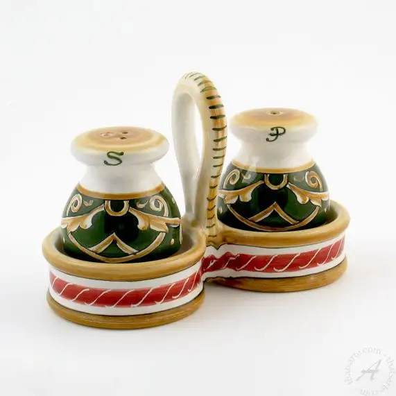 Salt & Pepper good - Raffaellesco. Handmade in Deruta, Italy