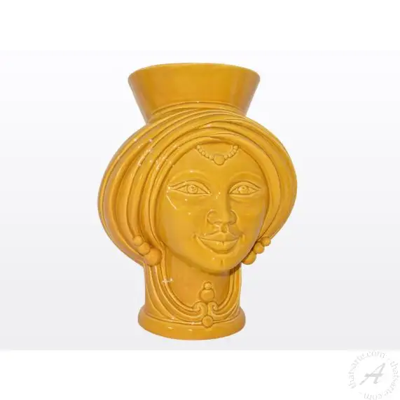 Yellow Sicilian Moorish Head  main product photo