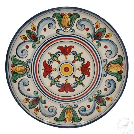 Sicilian Wall Plate Handmade In