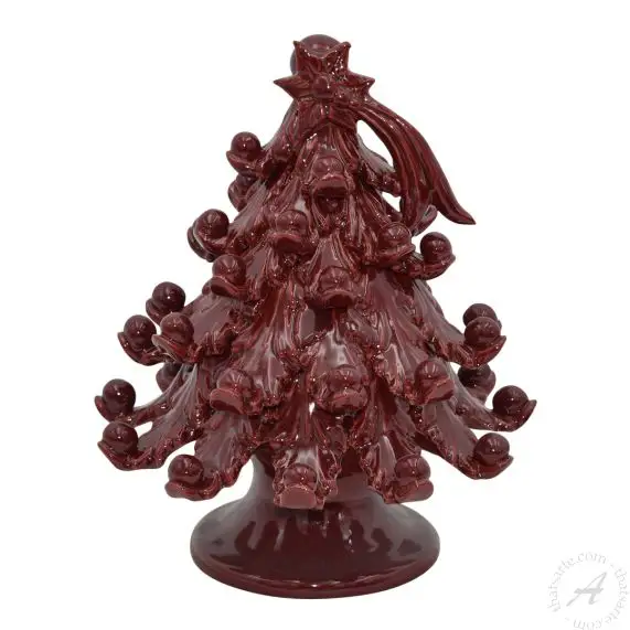 Maroon Christmas Tree main product photo