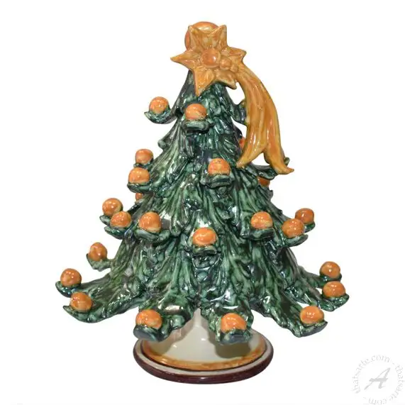 Green and Yellow Christmas Tree  main product photo