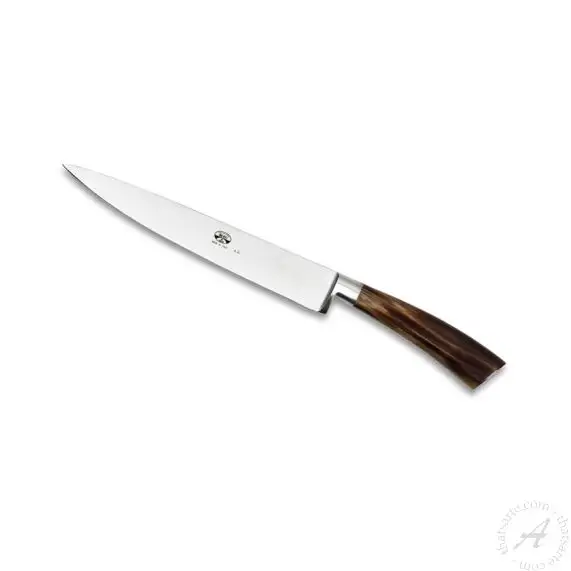 Chef's Knife White Handle Forgiato Insieme Berti 