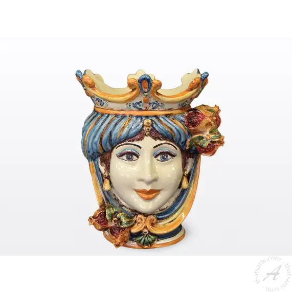 Head Planter Vase Pomegranates main product photo