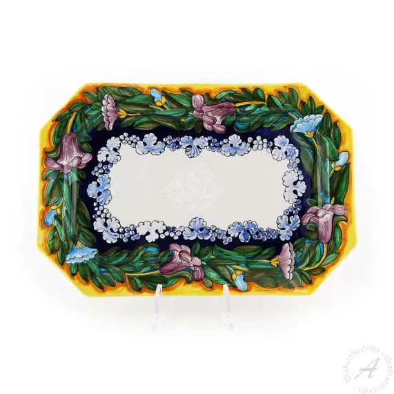 Octagonal Platter Lilium main product photo