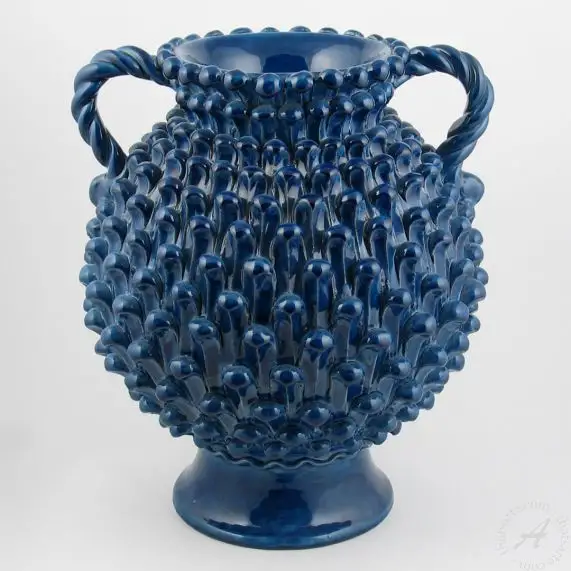 Pine Cone Footed Vase main product photo