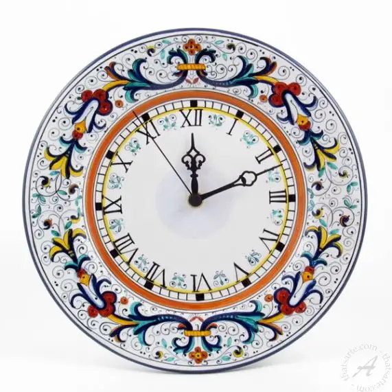 Wall Clock Ricco Deruta Blu main product photo