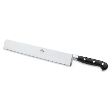 Forgiato Black pasta knife handcrafted by Coltellerie Berti in Scarperia, Italy