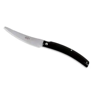 Convivio Pocket Knife Black Lucite Handle