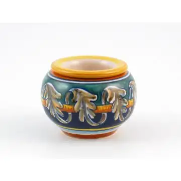 Italian planter handmade by Eugenio Ricciarelli - Deruta, Rapallo, Amalfi