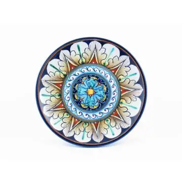 Italian favor small plate handmade by Fima in Deruta