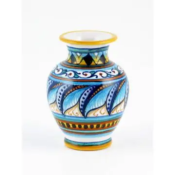 Italian favor small vase handmade by Fima in Deruta