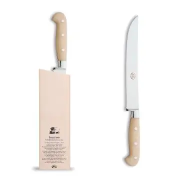 Forgiato Insieme White carving knife handcrafted by Coltellerie Berti in Scarperia, Italy