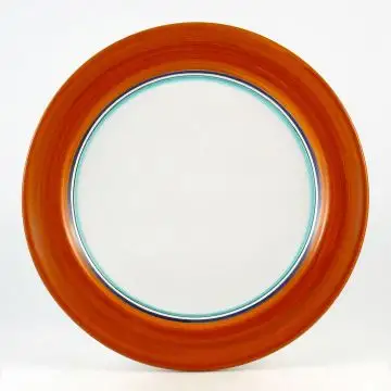 Italian charger plate handmade by Fima in Deruta