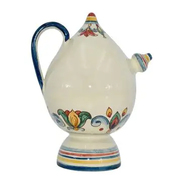 A traditional Sicilian bummulo hand-painted with Sofia's signature Sicily design