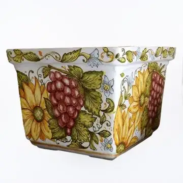 Italian planter handmade by Ghenos in Messina - Sicily