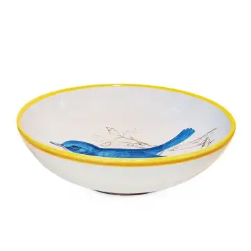 Italian serving bowl from the Joy Collection handmade by Francesca Niccacci in Deruta