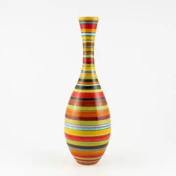 Italian vase from the Millerighe Collection handmade by D&G Design in Deruta