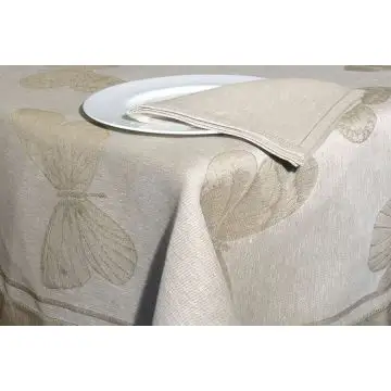Set of 4 Italian napkins Butterfly by Pardi, Montefalco (Umbria)