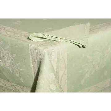 Set of 4 Italian napkins Olive by Pardi, Montefalco (Umbria)