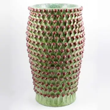 Umbrella Stand Pine Scales ND Dolfi Handmade in Tuscany