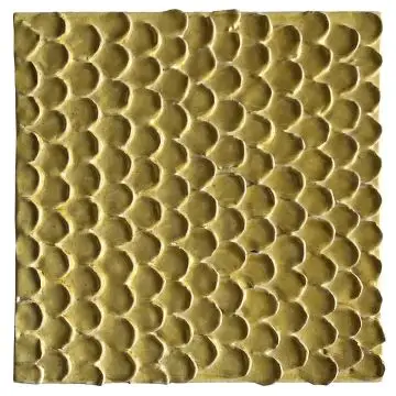 Contemporary Tuscan tile ND76 handcrafted by ND Dolfi in Montelupo Fiorentino, Italy