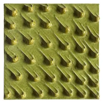 Contemporary Tuscan tile ND89 handcrafted by ND Dolfi in Montelupo Fiorentino, Italy