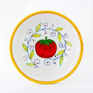 Orto Italian cereal bowl handmade by Fima in Deruta - main image