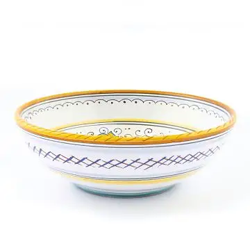 Raffaellesco Italian pasta & soup bowl handmade by Fima in Deruta