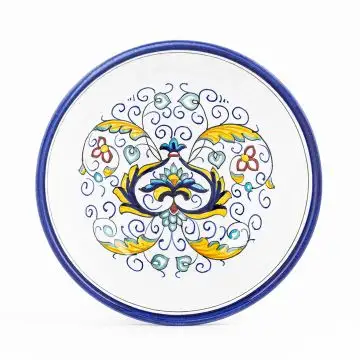 Rinascimento Italian cereal bowl handmade by Fima in Deruta