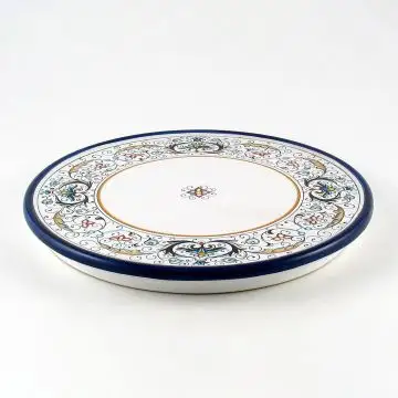 Rinascimento Italian cake & cheese platter handmade by Fima in Deruta