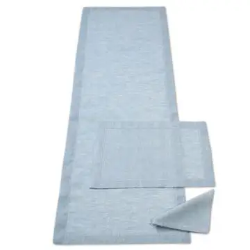 Set of 2 Italian runners Fior di Lino by Pardi, Montefalco (Umbria)