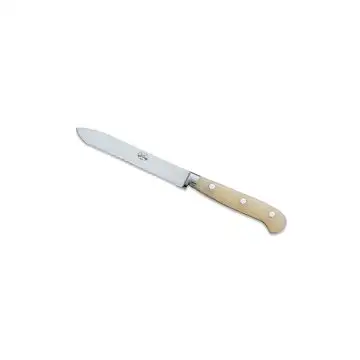 No. 3216 Coltello Curved Paring Knife with White Lucite Handle by Bert -  Amusespot - Unique products by Berti for Kitchen, Home Décor, Barware,  Living, and Spa …