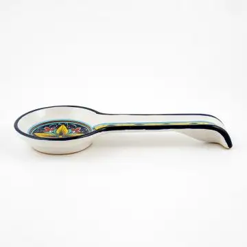 Vario F1 Italian spoon rest handmade by Fima in Deruta