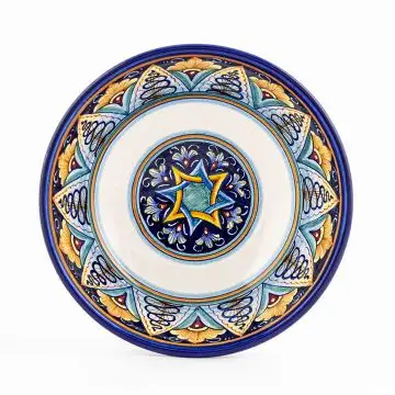 Vario F3 Italian cereal bowl handmade by Fima in Deruta