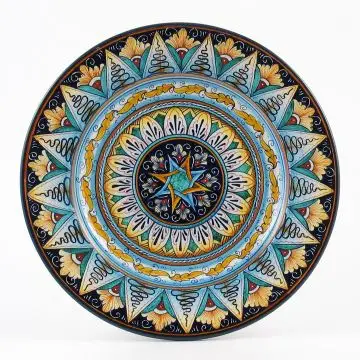 Vario F3 Italian dinner plate handmade by Fima in Deruta