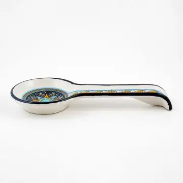 Vario F3 Italian spoon rest handmade by Fima in Deruta