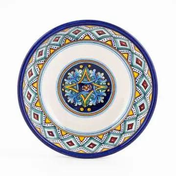 Vario F4 Italian cereal bowl handmade by Fima in Deruta