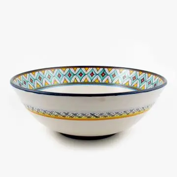 Vario F4 Italian serving bowl handmade by Fima in Deruta