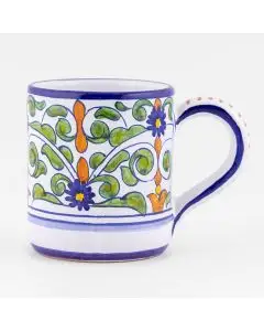 Deruta mug from the Amelia collection, handmade by Antica Deruta - Italy
