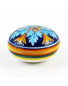Italian favor keepsake box handmade by Eugenio Ricciarelli - Deruta, Rapallo, Amalfi